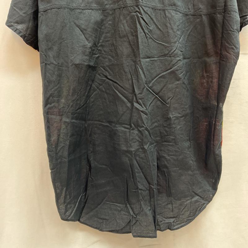 ミルクボーイ MILKBOY シャツ、ブラウス 半袖 ホイップベリー シャツ いちご 苺 ストロベリー - 黒 / ブラック / black メンズ USED 古着 中古 50140429