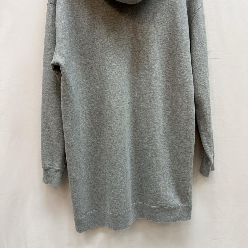 アベイシングエイプ A BATHING APE パーカー 長袖 猿 BAPE ロゴ スウェット パーカー ワンピース S 灰 / グレー / gray レディース USED 古着 中古 50140434