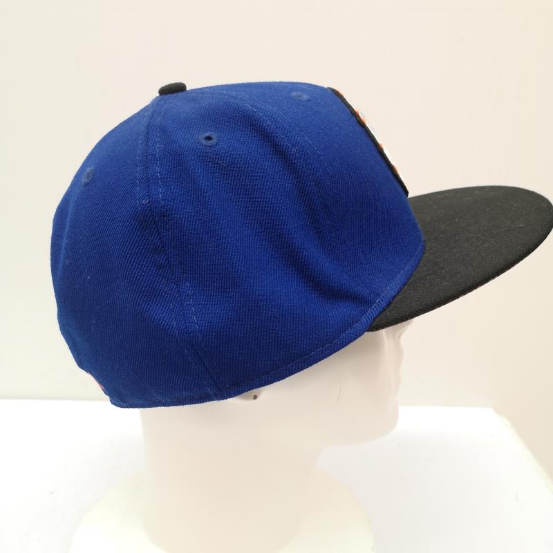 ニューエラ NEW ERA 帽子 キャップ 59FIFTY MISHKA ミシカ 目玉 キャップ 7 3/8 - 青 / ブルー / blue メンズ USED 古着 中古 50140438