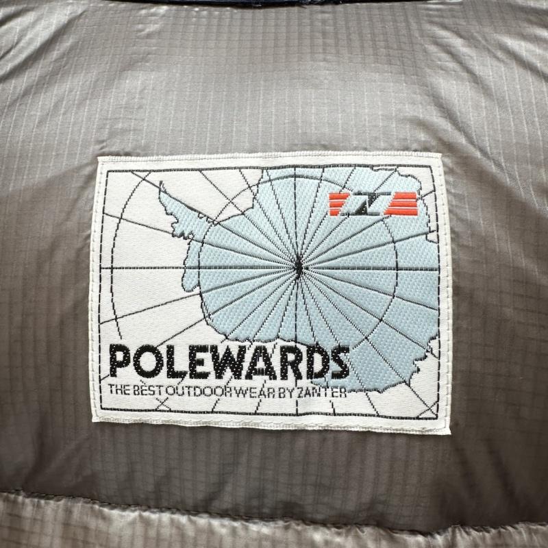 古着 USED ジャケット、上着 ダウンジャケット POLEWARDS SYOWA STATION 1957 フード ファー ダウン ジャケット 6000 XL 紺 / ネイビー / navy メンズ USED 古着 中古 50140461