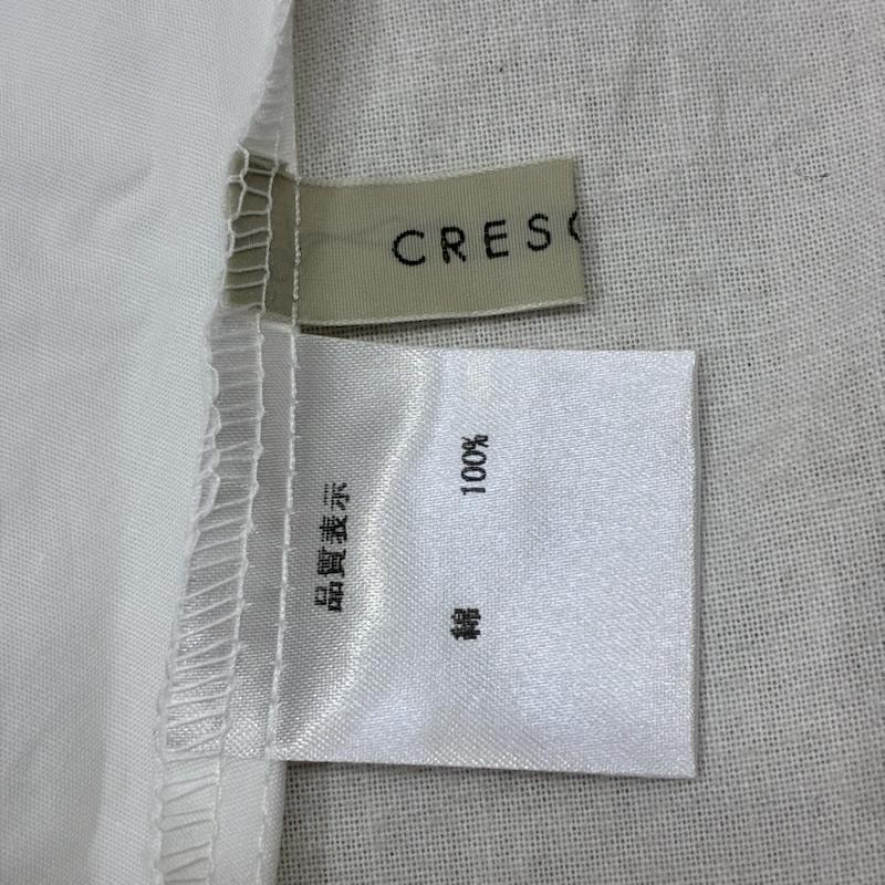 古着 USED スカート ロングスカート crescent コットンスカート white 日本製 ミモレ丈 Aラインデザイン 白 / ホワイト / white レディース USED 古着 中古 50140472