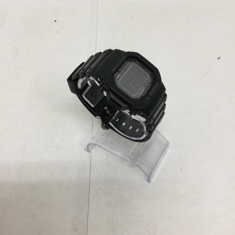 ジーショック G-SHOCK 腕時計 デジタル カシオ CASIO G-SHOCK ジーショック G-SHOCK 20気圧防水 ソーラー電波 GW-M5610 - 黒 / ブラック / black メンズ USED 古着 中古 50140491