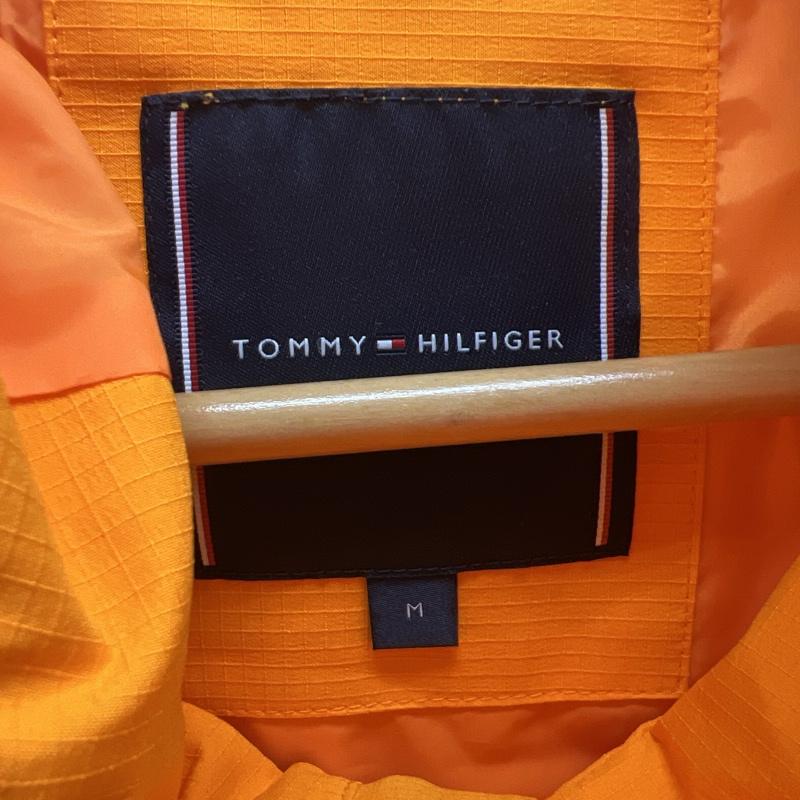 トミーヒルフィガー TOMMY HILFIGER ジャケット、上着 ジャンパー、ブルゾン RIPSTOP HOODED JACKET ロゴ リップストップ フーデッド M 橙 / オレンジ / orange メンズ USED 古着 中古 50140512