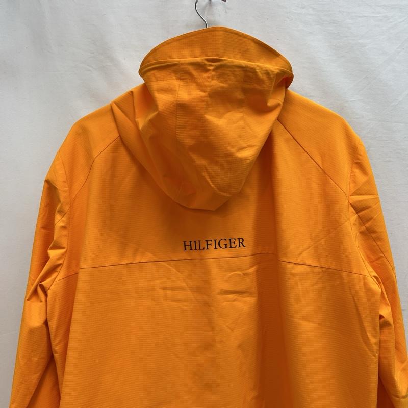 トミーヒルフィガー TOMMY HILFIGER ジャケット、上着 ジャンパー、ブルゾン RIPSTOP HOODED JACKET ロゴ リップストップ フーデッド M 橙 / オレンジ / orange メンズ USED 古着 中古 50140512