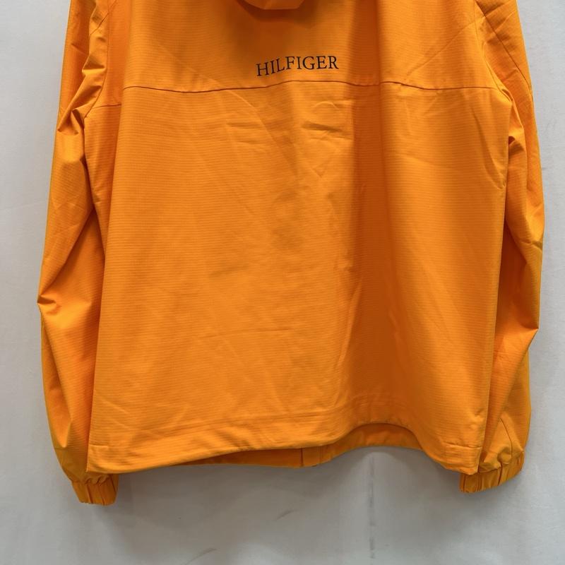 トミーヒルフィガー TOMMY HILFIGER ジャケット、上着 ジャンパー、ブルゾン RIPSTOP HOODED JACKET ロゴ リップストップ フーデッド M 橙 / オレンジ / orange メンズ USED 古着 中古 50140512