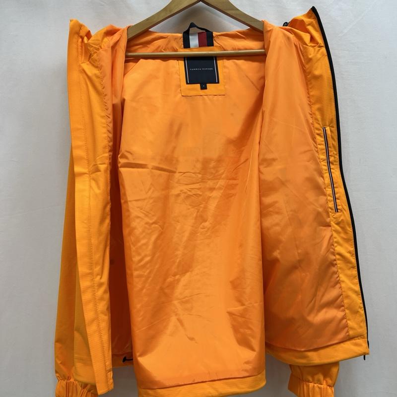 トミーヒルフィガー TOMMY HILFIGER ジャケット、上着 ジャンパー、ブルゾン RIPSTOP HOODED JACKET ロゴ リップストップ フーデッド M 橙 / オレンジ / orange メンズ USED 古着 中古 50140512