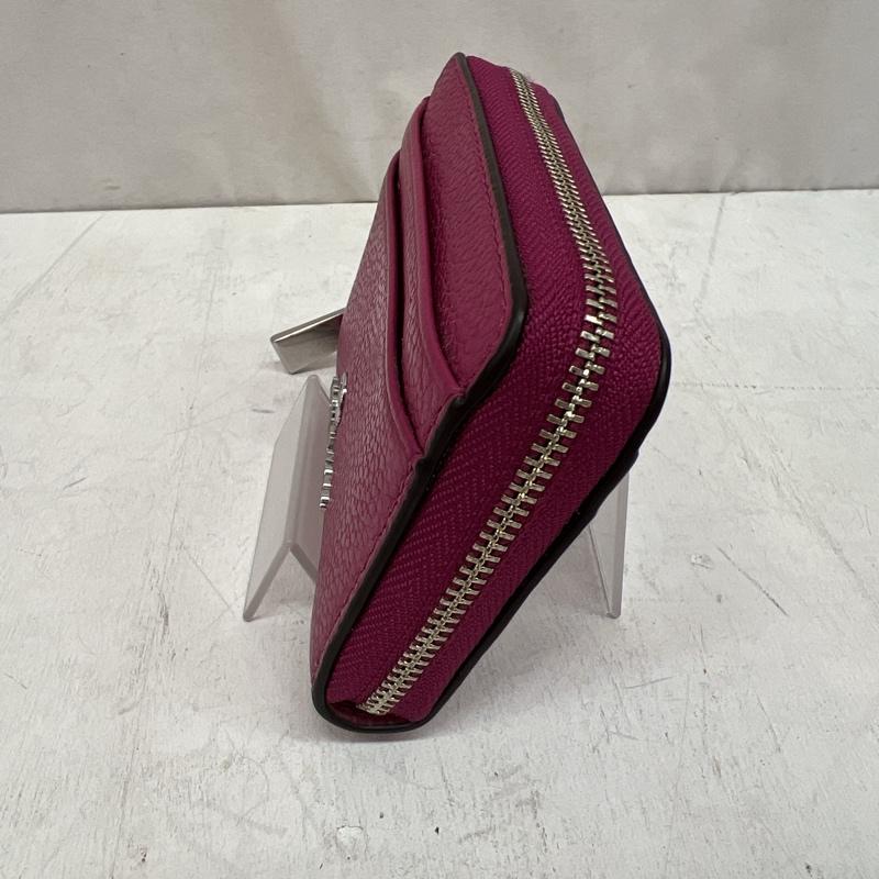 マイケルコース MICHAEL KORS 財布 コンパクト財布 ラウンドジップ コイン カード ケース コンパクトウォレット - 桃 / ピンク / pink レディース USED 古着 中古 50140530
