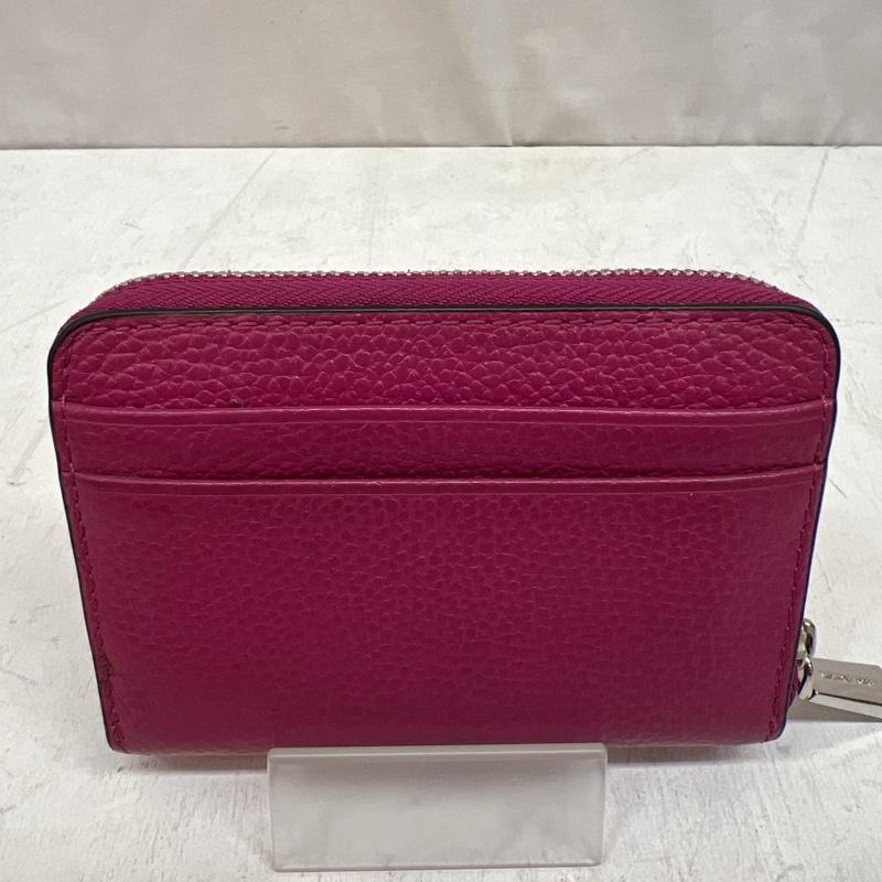 マイケルコース MICHAEL KORS 財布 コンパクト財布 ラウンドジップ コイン カード ケース コンパクトウォレット - 桃 / ピンク / pink レディース USED 古着 中古 50140530