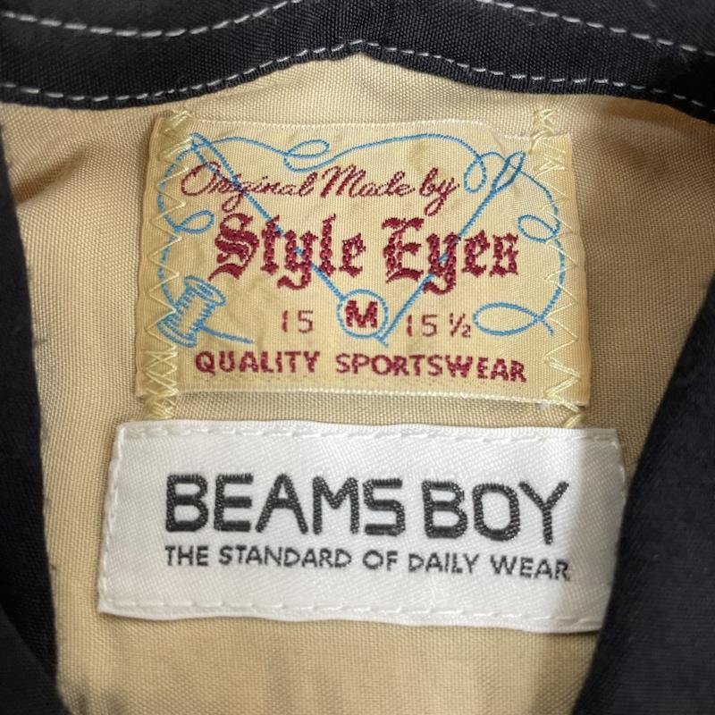 スタイルアイズ STYLE EYES シャツ、ブラウス 半袖 BEAMS BOY コラボ 半袖 シャツ クレイジーパターン ボーリングシャツ 13-01-0361-086 M 無地 マルチカラー / マルチカラー / multicolor レディース USED 古着 中古 50140565