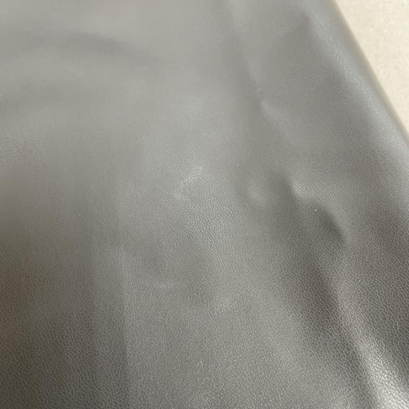 古着 USED スカート ロングスカート MIESROHE ミースロエ ドレープデザイン ペンシル レザー スカート マキシ丈 合皮 サイドジップアップ 1 無地 灰 / グレー / gray レディース USED 古着 中古 50140574