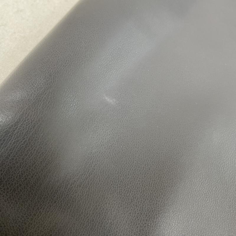 古着 USED スカート ロングスカート MIESROHE ミースロエ ドレープデザイン ペンシル レザー スカート マキシ丈 合皮 サイドジップアップ 1 無地 灰 / グレー / gray レディース USED 古着 中古 50140574