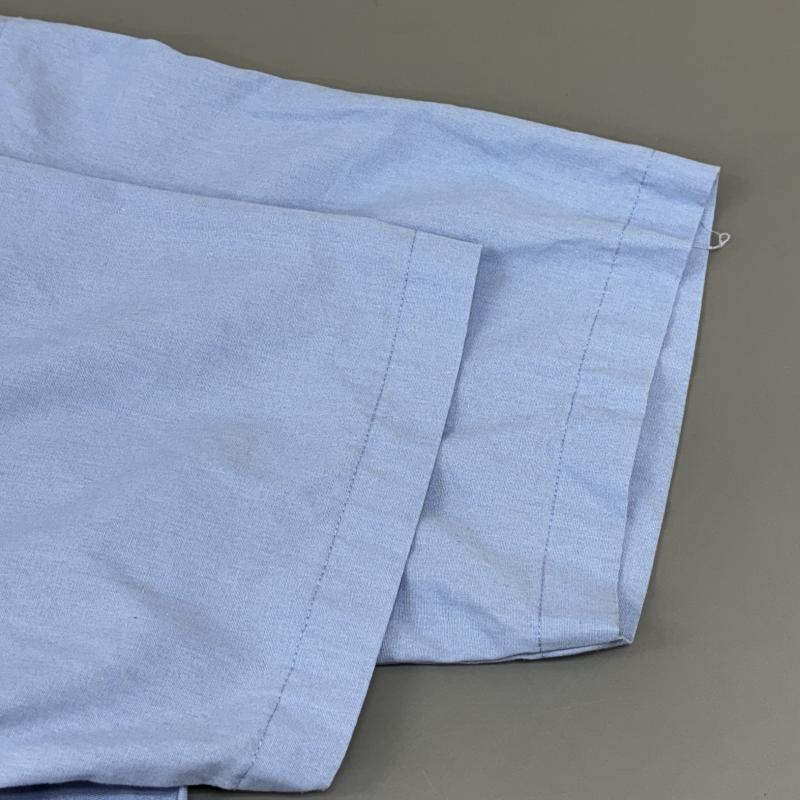 ディッキーズ Dickies シャツ、ブラウス 半袖 企業ロゴ 刺繍 ビッグサイズ 半袖 ワーク シャツ 水色 ライトブルー - 水色 / ライトブルー / メンズ USED 古着 中古 50140595