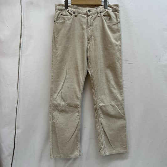 リーバイス Levi s ボトムス ボトムス 70s コーデュロイ フレアパンツ 517 ブーツカット ヴィンテージ オフホワイト / オフホワイト / メンズ USED 古着 中古 50140623