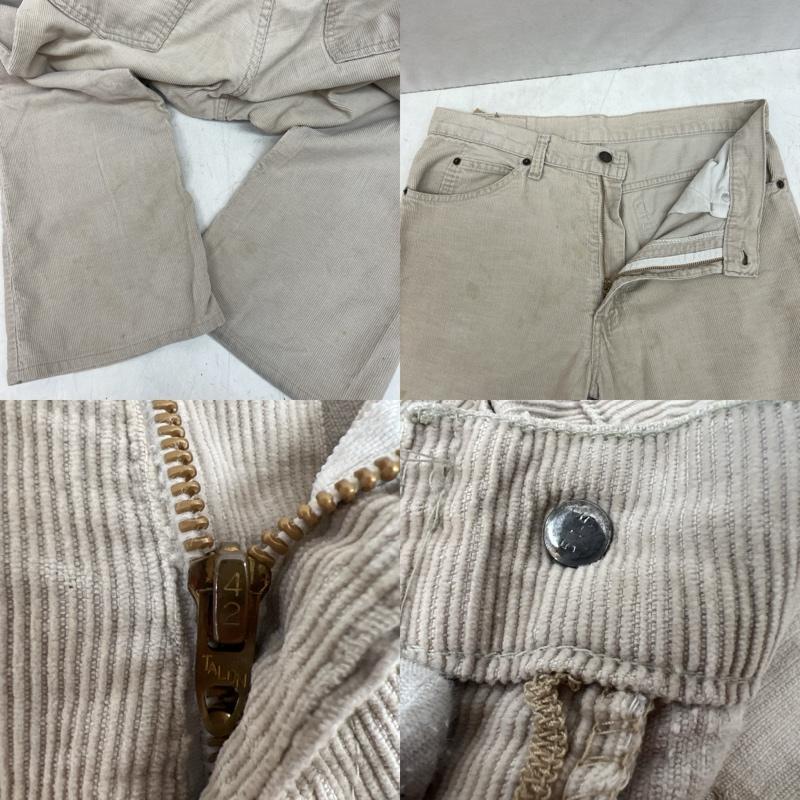 リーバイス Levi s ボトムス ボトムス 70s コーデュロイ フレアパンツ 517 ブーツカット ヴィンテージ オフホワイト / オフホワイト / メンズ USED 古着 中古 50140623