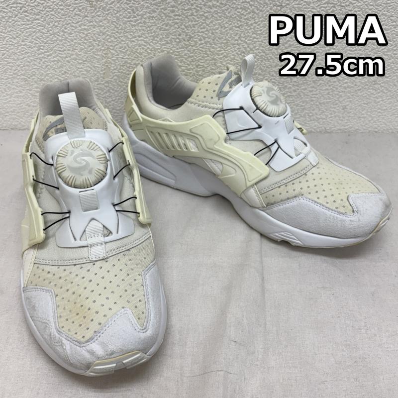 プーマ PUMA スニーカー スニーカー 36196601 TRINOMIC DISC BLAZE ディスク ブレイズ ローカット スニーカー ランニング シューズ 27.5cm メンズ USED 古着 中古 50140635