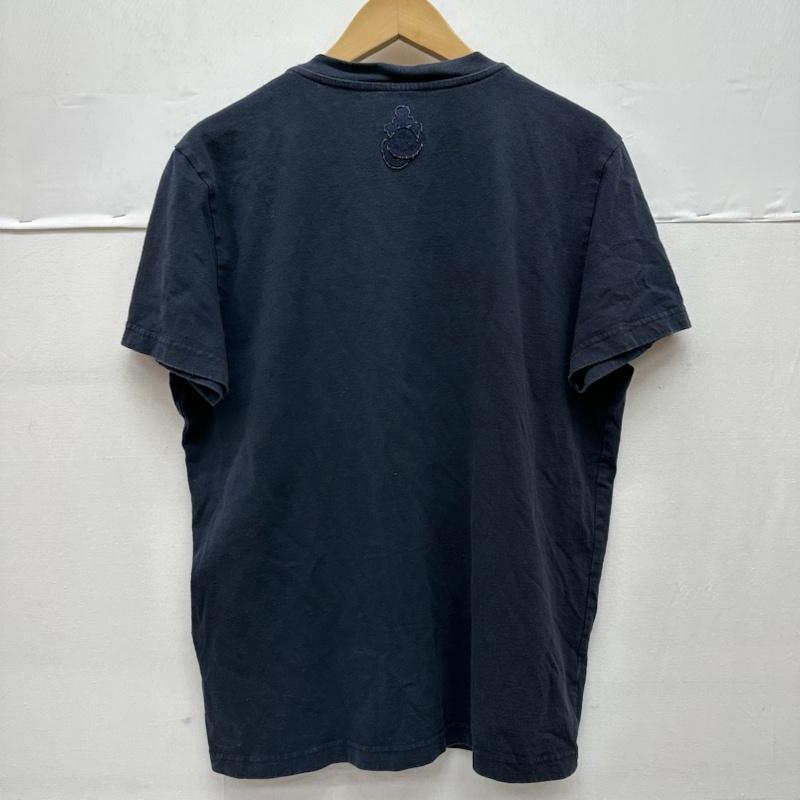 モンクレール MONCLER Tシャツ 半袖 JW ANDERSON ロゴ プリント Tシャツ H209E8C00005 M 紺 / ネイビー / navy メンズ USED 古着 中古 50140739
