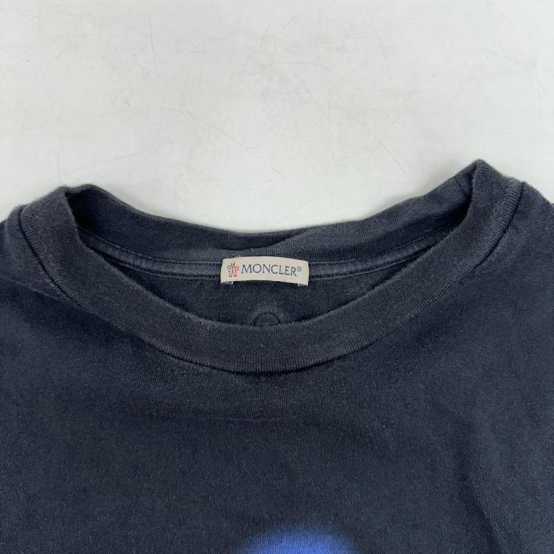 モンクレール MONCLER Tシャツ 半袖 JW ANDERSON ロゴ プリント Tシャツ H209E8C00005 M 紺 / ネイビー / navy メンズ USED 古着 中古 50140739