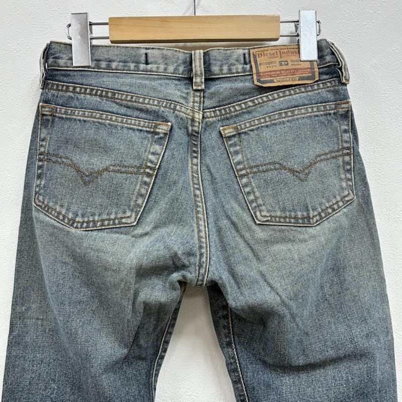 ディーゼル DIESEL パンツ デニム、ジーンズ オールド イタリア製 ダメージ デニム パンツ ボタンフライ ストレート Y2K 25インチ - ダメージ加工 レディース USED 古着 中古 50140812