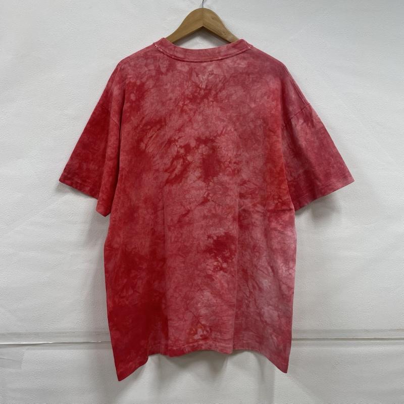 ヴィンテージ VINTAGE Tシャツ 半袖 KEY WEST FLORIDA タイダイ ラスタカラー シングルステッチ 半袖 プリント Tシャツ XL ロゴ、文字 X プリント X 総柄 赤 / レッド / red メンズ USED 古着 中古 50140836