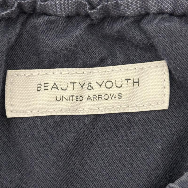 ビューティアンドユース BEAUTY&YOUTH ボトムス ボトムス イージーパンツ ゴム 1214-699-5865 L 青 / ブルー / blue メンズ USED 古着 中古 50140862