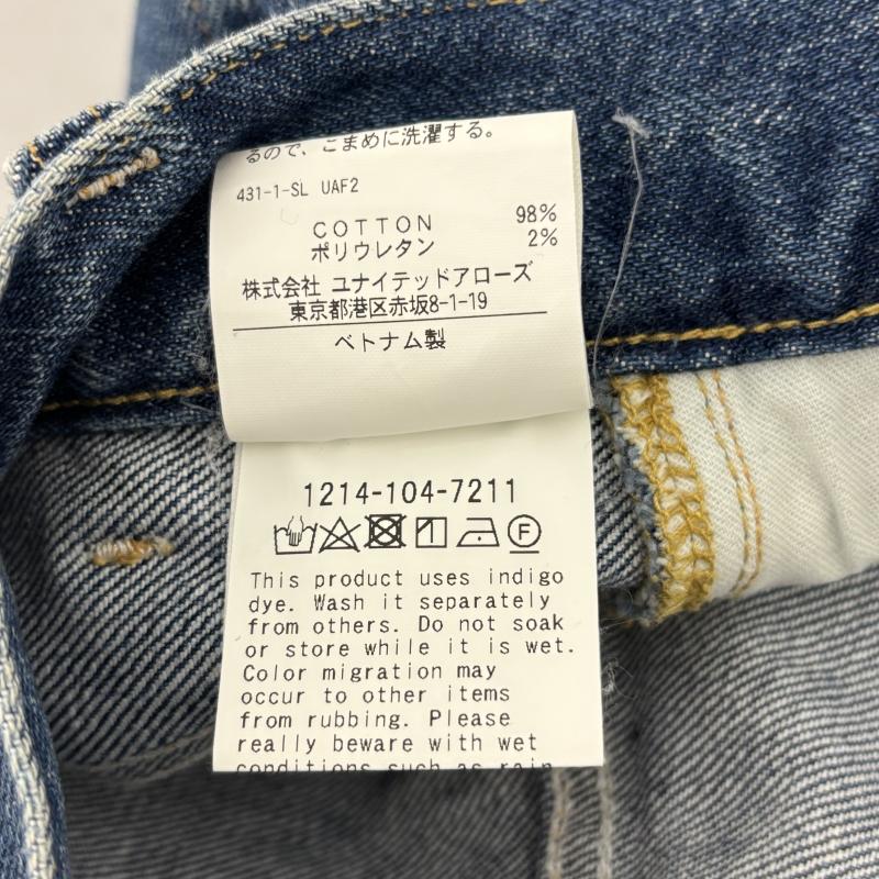 ビューティアンドユース BEAUTY&YOUTH パンツ デニム、ジーンズ デニム ジーンズ 1214-104-7211 S メンズ USED 古着 中古 50140865