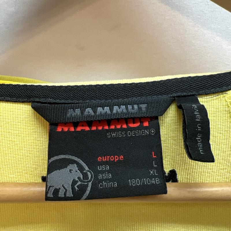 マムート Mammut ジャケット、上着 ジャンパー、ブルゾン 1010-17600 クライムジャケット アウトドア L 黄 / イエロー / yellow メンズ USED 古着 中古 50140884