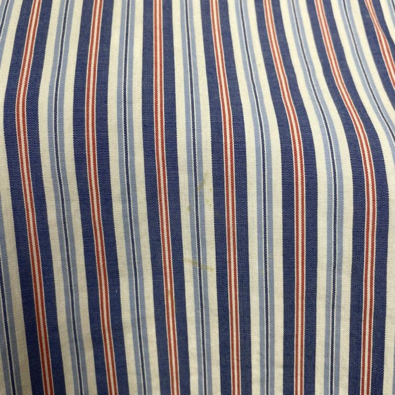 ラルフローレン RALPHLAUREN シャツ、ブラウス 長袖 90s YARMOUTH 長袖 マルチストライプ ボタンダウン シャツ ブラウス サイズ18 34/35 - ストライプ X ロゴ、文字 X 刺繍 X ワンポイント マルチカラー / マルチカラー / multicolor メンズ USED 古着 中古 50140904