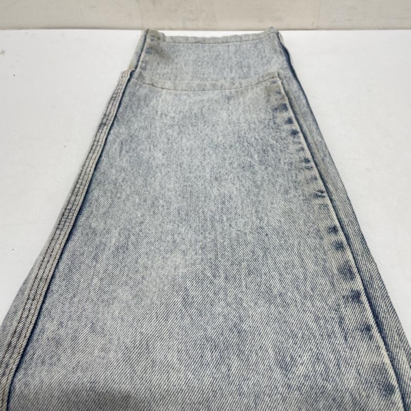 リーバイス Levi s パンツ デニム、ジーンズ 90s 636 シルバータブ ボタン裏 J09 ウォッシュ加工 ストレート デニム パンツ ジーパン ロゴ、文字 インディゴ / インディゴ / Indigo メンズ USED 古着 中古 50140918
