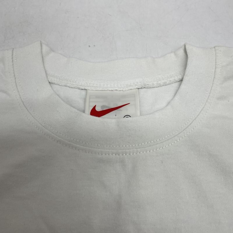 ナイキ NIKE タンクトップ タンクトップ ノースリーブ ビンテージ タンクトップ 90s バスケットボール 両面 ロゴ プリント クルーネック S ロゴ、文字 X  X プリント 白 / ホワイト / white メンズ USED 古着 中古 50140946