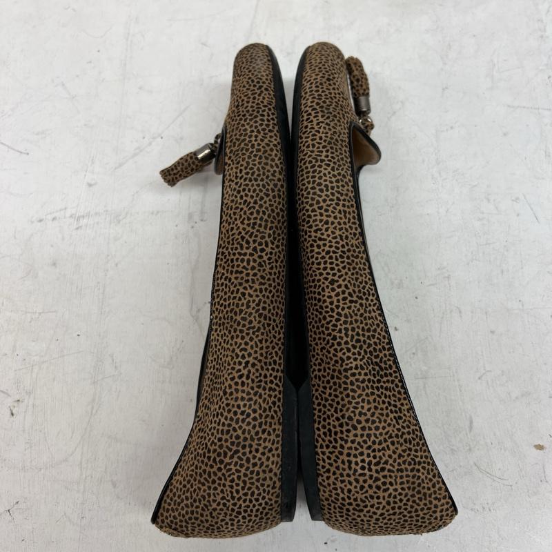 エンポリオアルマーニ EMPORIO ARMANI パンプス パンプス レオパード タッセル フラットシューズ size38 - レディース USED 古着 中古 50140981