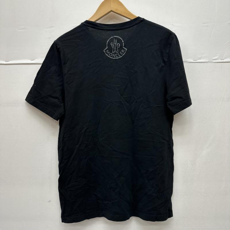 モンクレール MONCLER Tシャツ 半袖 ナイロン ポケット クルーネック Tシャツ F20918C77010 XS 黒 / ブラック / black メンズ USED 古着 中古 50140990