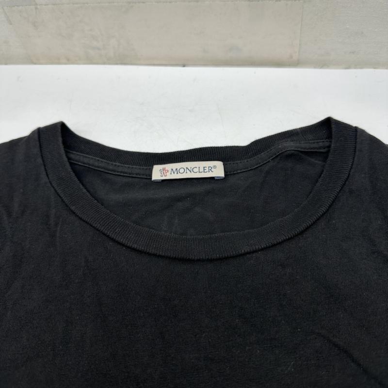 モンクレール MONCLER Tシャツ 半袖 ナイロン ポケット クルーネック Tシャツ F20918C77010 XS 黒 / ブラック / black メンズ USED 古着 中古 50140990