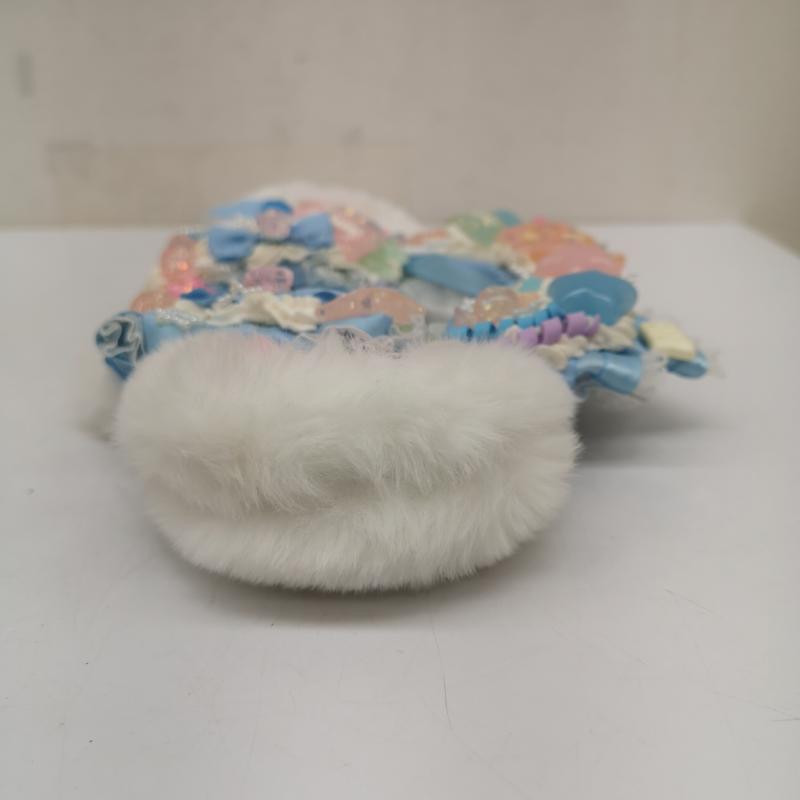 古着 USED ファッション小物 ファッション小物 くま耳 カチューシャ デコラ ハンドメイド パステル ホイップデコ ゆめかわ ファンシー ロリ－タ キャンディ 白 / ホワイト / white レディース USED 古着 中古 50141029