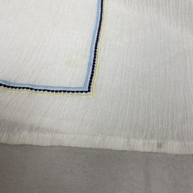 グレースコンチネンタル GRACE CONTINENTAL カットソー 長袖 マルチ カットワーク カフタントップ スリーブ刺繍 長袖 ブラウス フリル袖 胸元リボン 36 刺繍 X  アイボリー / アイボリー / X マルチカラー / マルチカラー / multicolor レディース USED 古着 中古 50141125