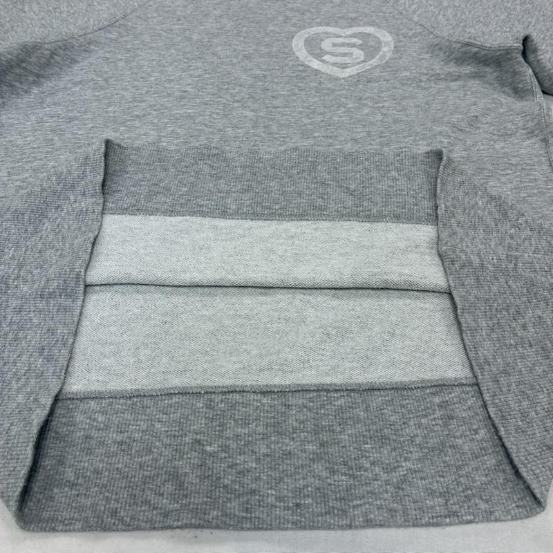 サンフランシスコ SAN FRANCISCO Tシャツ 半袖 プルオーバー クルーネック 半袖 スウェット トレーナー ハート Sロゴ S ワンポイント X ロゴ、文字 灰 / グレー / gray メンズ USED 古着 中古 50141156