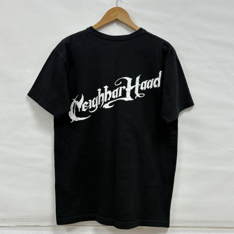 ネイバーフッド NEIGHBORHOOD Tシャツ 半袖 19ss SCRIPT C-TEE SS 両面 スクリプト ロゴ プリント 半袖 Tシャツ 191PCNH-ST06S M ロゴ、文字 X プリント 黒 / ブラック / black X 白 / ホワイト / white メンズ USED 古着 中古 50141198