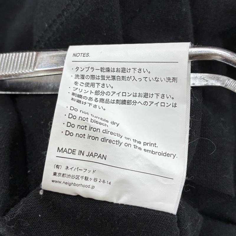 ネイバーフッド NEIGHBORHOOD Tシャツ 半袖 19ss SCRIPT C-TEE SS 両面 スクリプト ロゴ プリント 半袖 Tシャツ 191PCNH-ST06S M ロゴ、文字 X プリント 黒 / ブラック / black X 白 / ホワイト / white メンズ USED 古着 中古 50141198