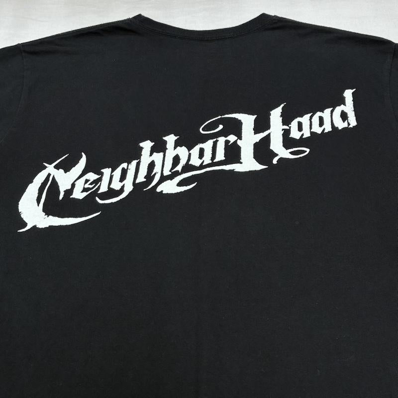 ネイバーフッド NEIGHBORHOOD Tシャツ 半袖 19ss SCRIPT C-TEE SS 両面 スクリプト ロゴ プリント 半袖 Tシャツ 191PCNH-ST06S M ロゴ、文字 X プリント 黒 / ブラック / black X 白 / ホワイト / white メンズ USED 古着 中古 50141198