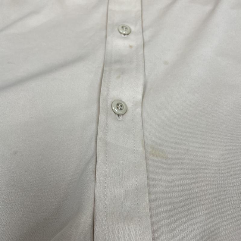 ジェーシーペニー JCPENNEY シャツ、ブラウス 半袖 70s ULTRESSA 黒タグ 半袖 シャツ ブラウス Shirt デザインシャツ 胸ポケット ボタン 無地 サイズ15 1/2 - 無地 黄 / イエロー / yellow メンズ USED 古着 中古 50141215