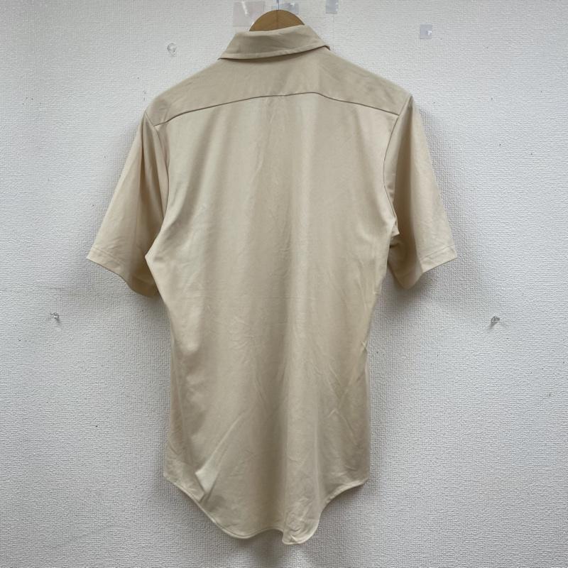ジェーシーペニー JCPENNEY シャツ、ブラウス 半袖 70s ULTRESSA 黒タグ 半袖 シャツ ブラウス Shirt デザインシャツ 胸ポケット ボタン 無地 サイズ15 1/2 - 無地 黄 / イエロー / yellow メンズ USED 古着 中古 50141215
