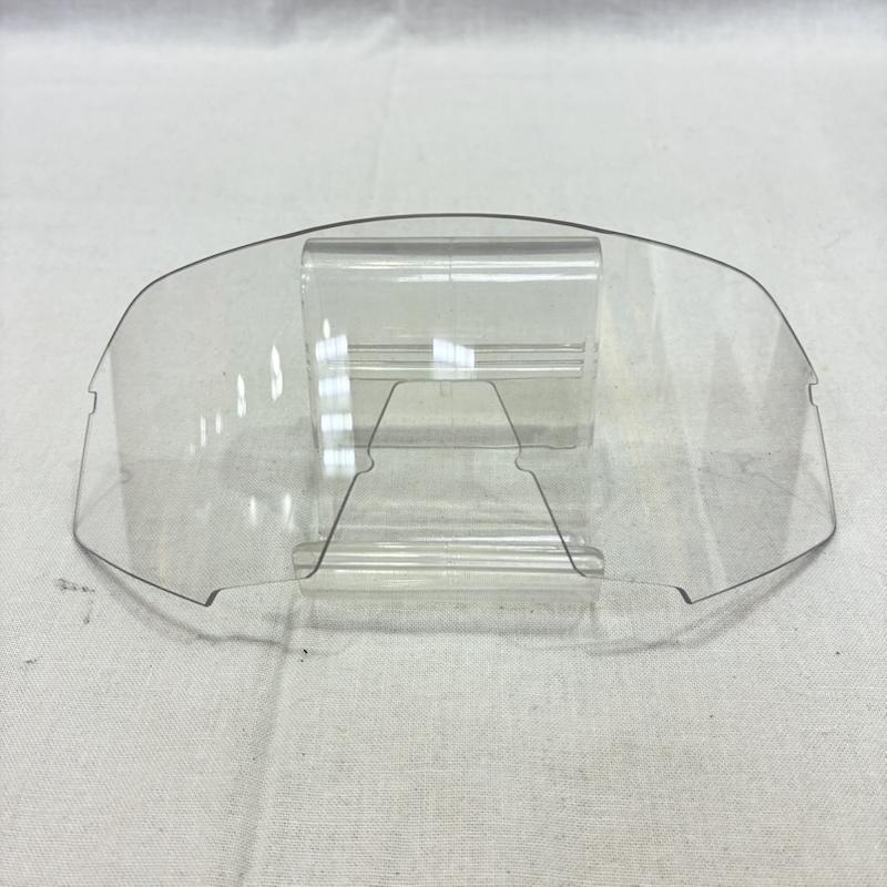 古着 USED めがね・サングラス サングラス (60005-00003)100% ワンハンドレッド S3 Soft Tact Two Tone HiPER Silver Mirror Lens ロゴ、文字 水色 / ライトブルー / X 橙 / オレンジ / orange メンズ USED 古着 中古 50141217