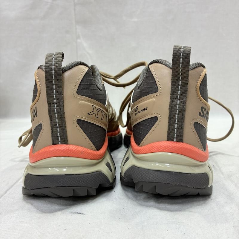 サロモン SALOMON スニーカー スニーカー XT-06 EXPASE SEASONAL BILLY S EXCLUSIVE natural×cement×plum kitten US 9.5/27.5cm US：9.5 ロゴ、文字 ベージュ / ベージュ / beige メンズ USED 古着 中古 50141219