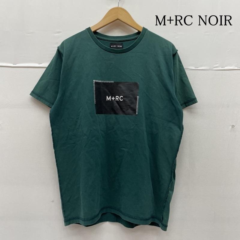 マルシェノア M+RC NOIR Tシャツ 半袖 半袖 Tシャツ Shirt ロゴ プリント クルーネック シャツ カットソー M ロゴ、文字 X プリント 緑 / グリーン / green メンズ USED 古着 中古 50141249