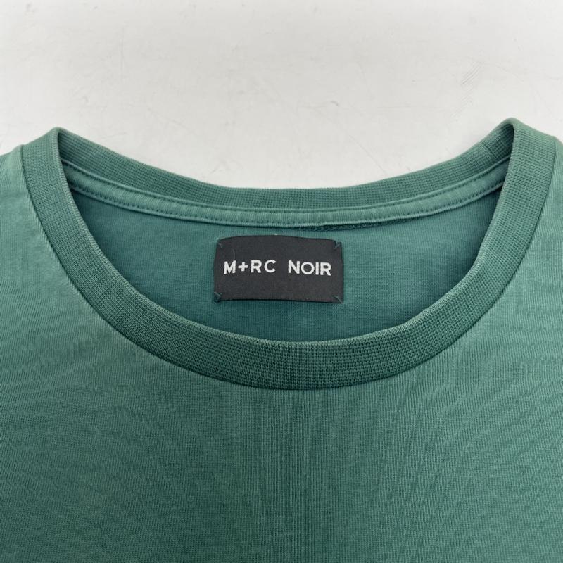 マルシェノア M+RC NOIR Tシャツ 半袖 半袖 Tシャツ Shirt ロゴ プリント クルーネック シャツ カットソー M ロゴ、文字 X プリント 緑 / グリーン / green メンズ USED 古着 中古 50141249