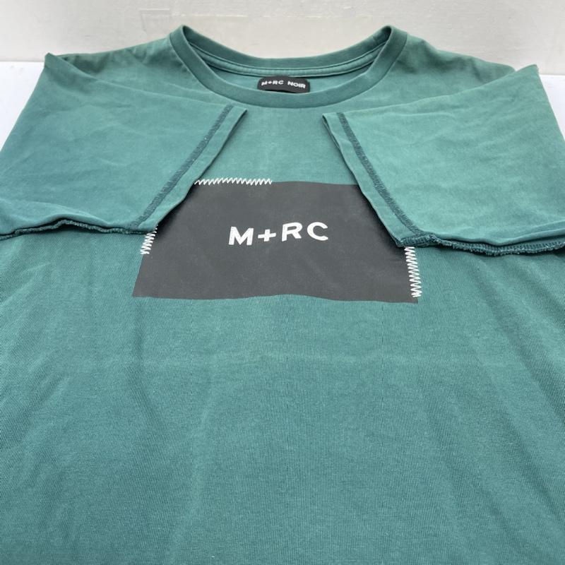 マルシェノア M+RC NOIR Tシャツ 半袖 半袖 Tシャツ Shirt ロゴ プリント クルーネック シャツ カットソー M ロゴ、文字 X プリント 緑 / グリーン / green メンズ USED 古着 中古 50141249