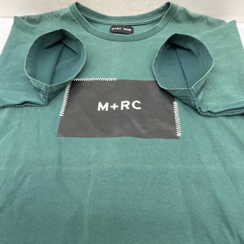 マルシェノア M+RC NOIR Tシャツ 半袖 半袖 Tシャツ Shirt ロゴ プリント クルーネック シャツ カットソー M ロゴ、文字 X プリント 緑 / グリーン / green メンズ USED 古着 中古 50141249