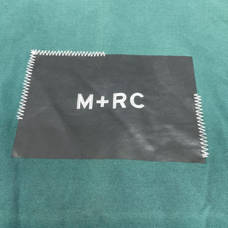 マルシェノア M+RC NOIR Tシャツ 半袖 半袖 Tシャツ Shirt ロゴ プリント クルーネック シャツ カットソー M ロゴ、文字 X プリント 緑 / グリーン / green メンズ USED 古着 中古 50141249