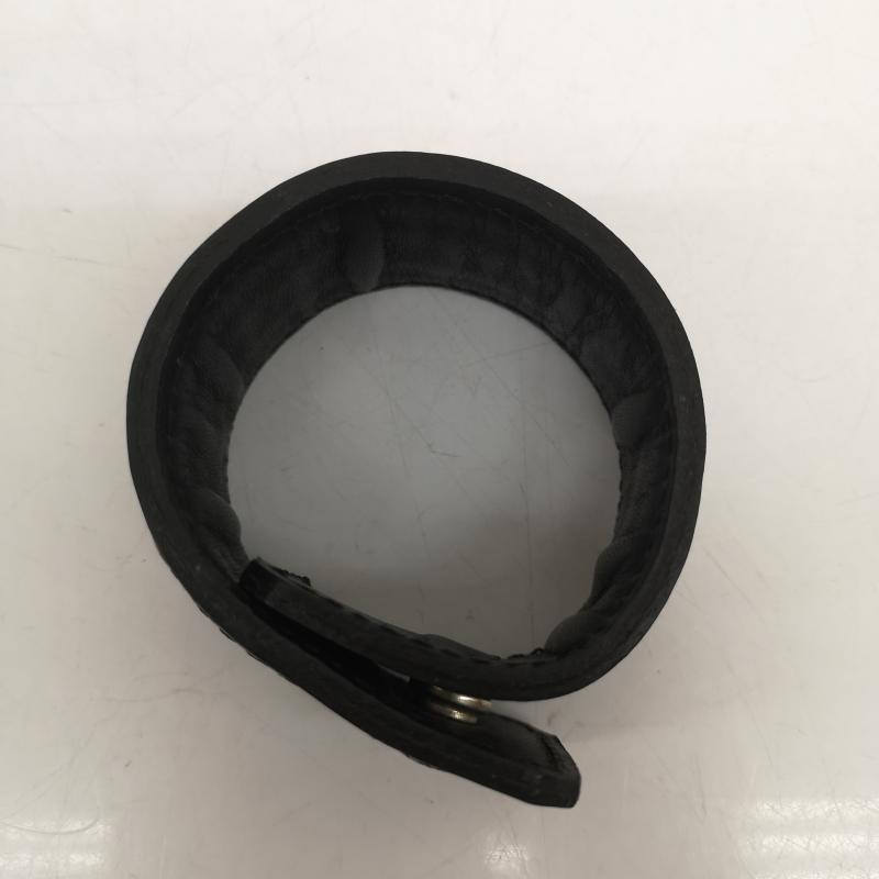 ディールデザイン DEAL DESIGN アクセサリー ブレスレット、バングル レザー パイソン ブレスレット - 黒 / ブラック / black X 紫 / パープル / purple メンズ USED 古着 中古 50141270