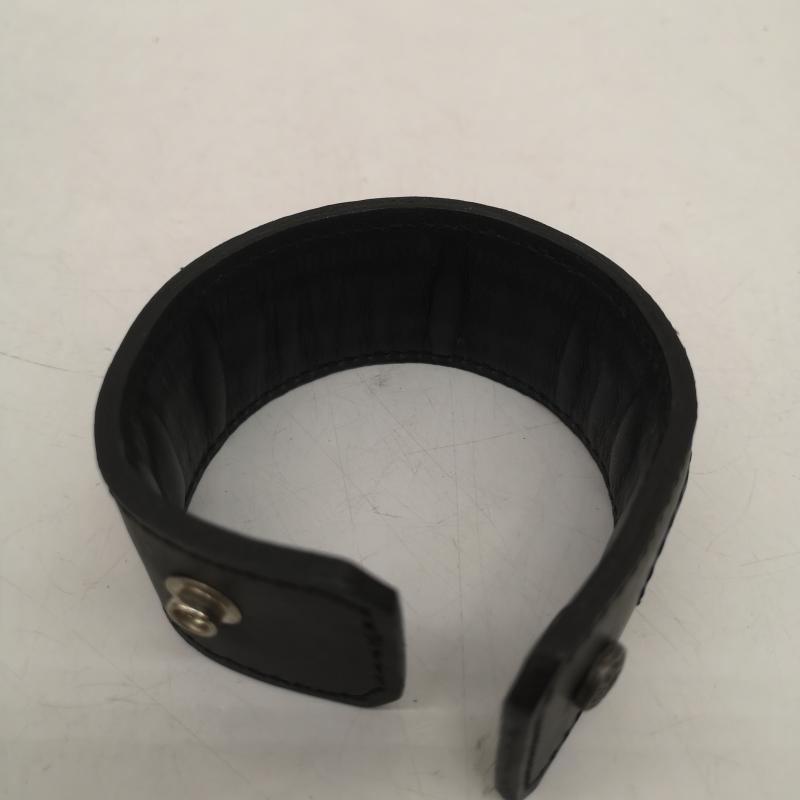 ディールデザイン DEAL DESIGN アクセサリー ブレスレット、バングル レザー パイソン ブレスレット - 黒 / ブラック / black X 紫 / パープル / purple メンズ USED 古着 中古 50141270
