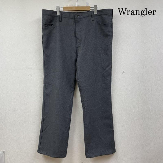 ラングラー Wrangler パンツ ワークパンツ、ペインターパンツ USA製 90~00年代 Wrangler スラックスパンツ ランチャー ドレスパンツ 90s 00s ヴィンテージ ジップフライ ロゴ 大きめ 42インチ ロゴ、文字 X 刺繍 チャコールグレー / チャコールグレー / メンズ USED 古着 中古 50141288